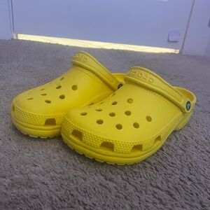 Yellow Crocs